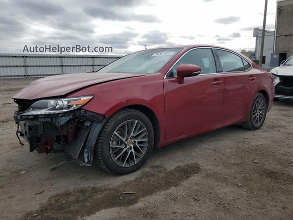 2017 Lexus Es 350 Red vin: 58ABK1GG7HU062449