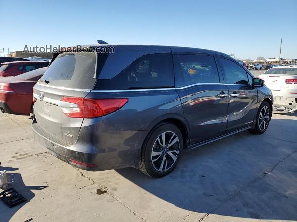 2020 Honda Odyssey Elite Gray vin: 5FNRL6H95LB052203