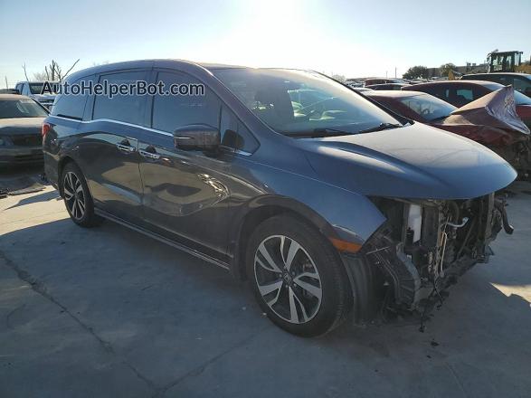 2020 Honda Odyssey Elite Gray vin: 5FNRL6H95LB052203