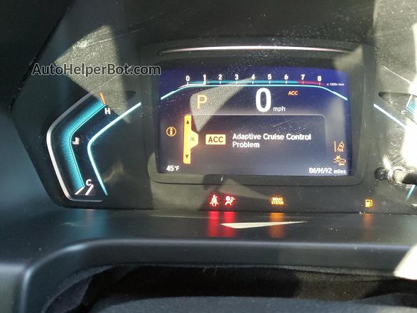 2020 Honda Odyssey Elite Gray vin: 5FNRL6H95LB052203