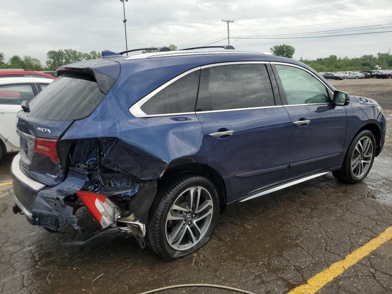Ціна та історія 2017 Acura Mdx Advance 3.5l 6 vin 5FRYD4H83HB003575