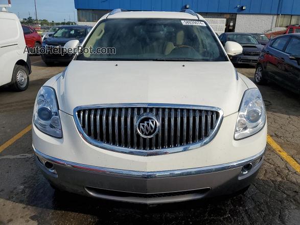2010 Buick Enclave Cx White vin: 5GALRAED6AJ198259