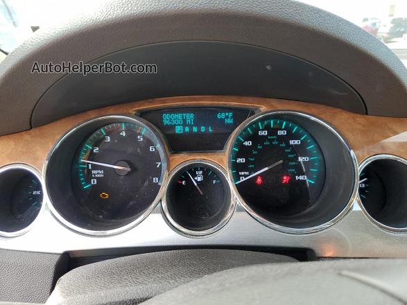 2010 Buick Enclave Cx White vin: 5GALRAED6AJ198259