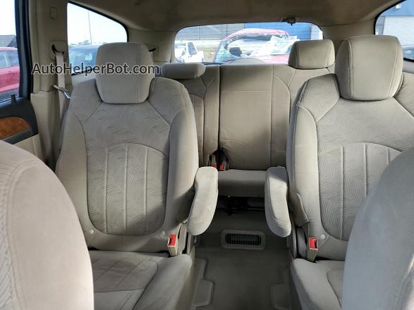 2010 Buick Enclave Cx White vin: 5GALRAED6AJ198259