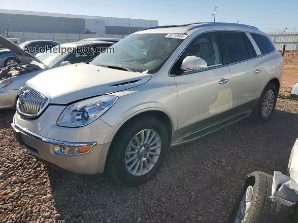 2010 Buick Enclave Cxl White vin: 5GALRBED5AJ152251