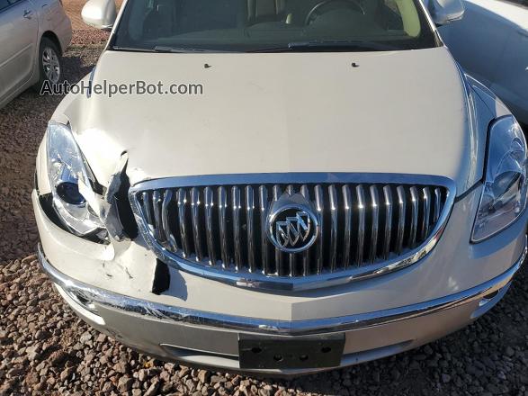 2010 Buick Enclave Cxl White vin: 5GALRBED5AJ152251