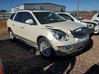 2010 Buick Enclave Cxl White vin: 5GALRBED5AJ152251