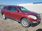 2010 Buick Enclave Cxl Red vin: 5GALVBED2AJ263030