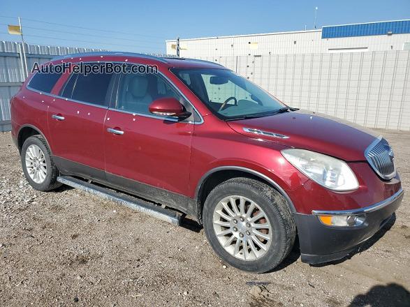 2010 Buick Enclave Cxl Red vin: 5GALVBED2AJ263030