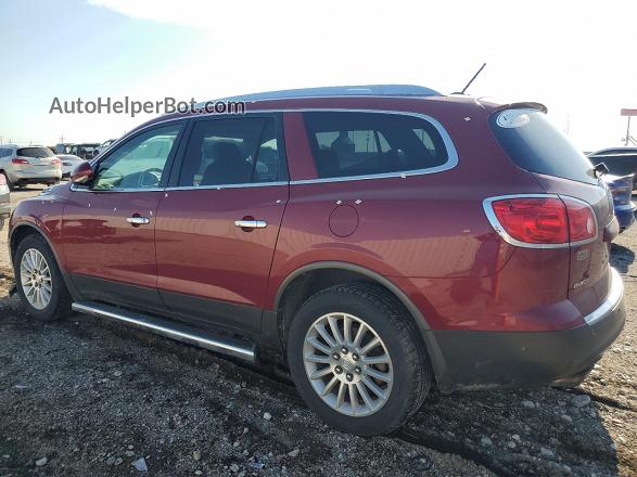 2010 Buick Enclave Cxl Red vin: 5GALVBED2AJ263030