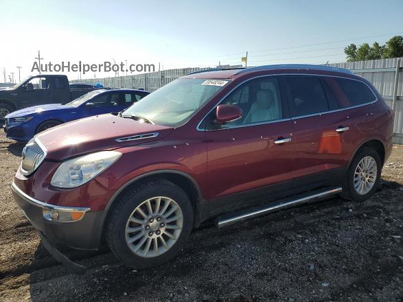 2010 Buick Enclave Cxl Red vin: 5GALVBED2AJ263030