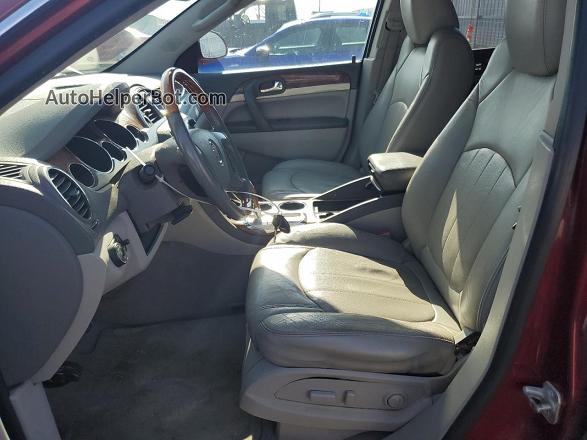 2010 Buick Enclave Cxl Red vin: 5GALVBED2AJ263030