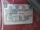 2010 Buick Enclave Cxl Red vin: 5GALVBED2AJ263030