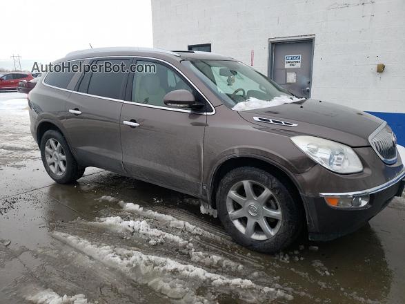 2010 Buick Enclave Cxl Brown vin: 5GALVCED2AJ104692