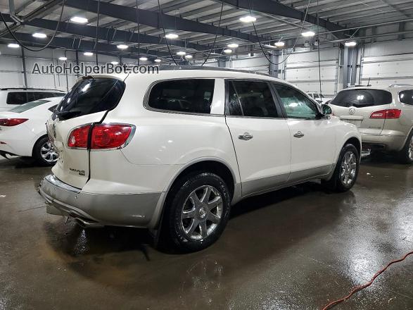 2010 Buick Enclave Cxl White vin: 5GALVCED3AJ193513