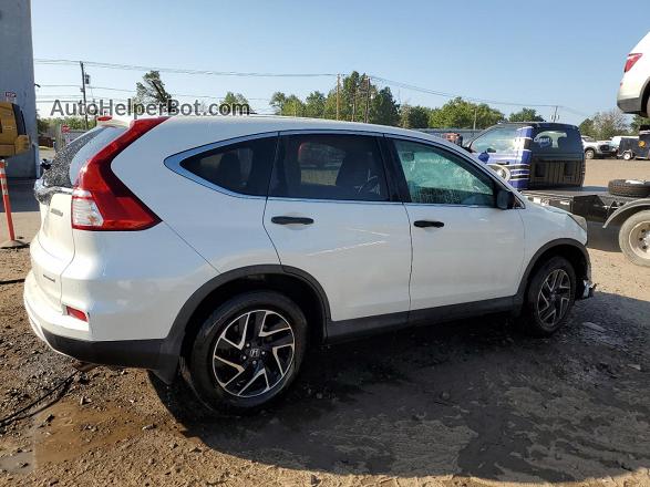 2016 Honda Cr-v Se Белый vin: 5J6RM4H49GL042616