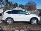 2016 Honda Cr-v Ex-l White vin: 5J6RM4H70GL001673