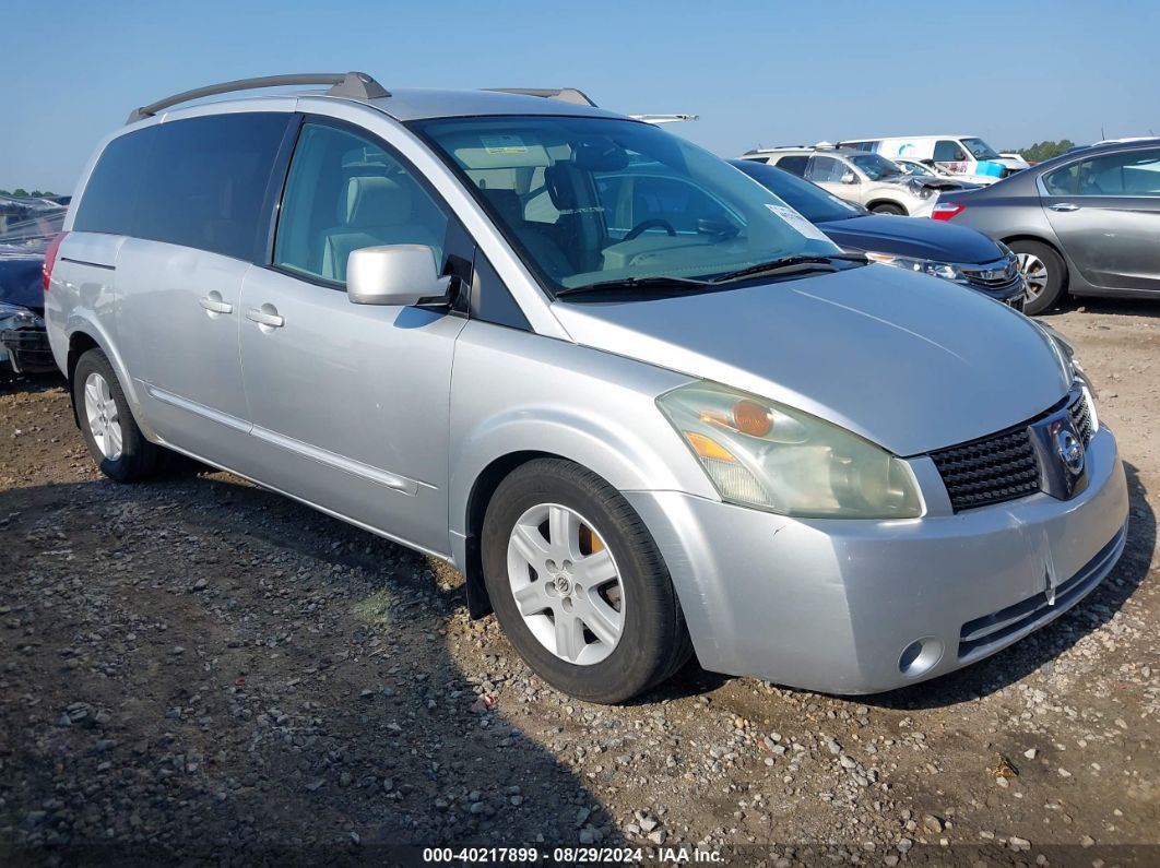 Precio e Historial 2004 Nissan Quest Sl V-6 Dohc, Vvt