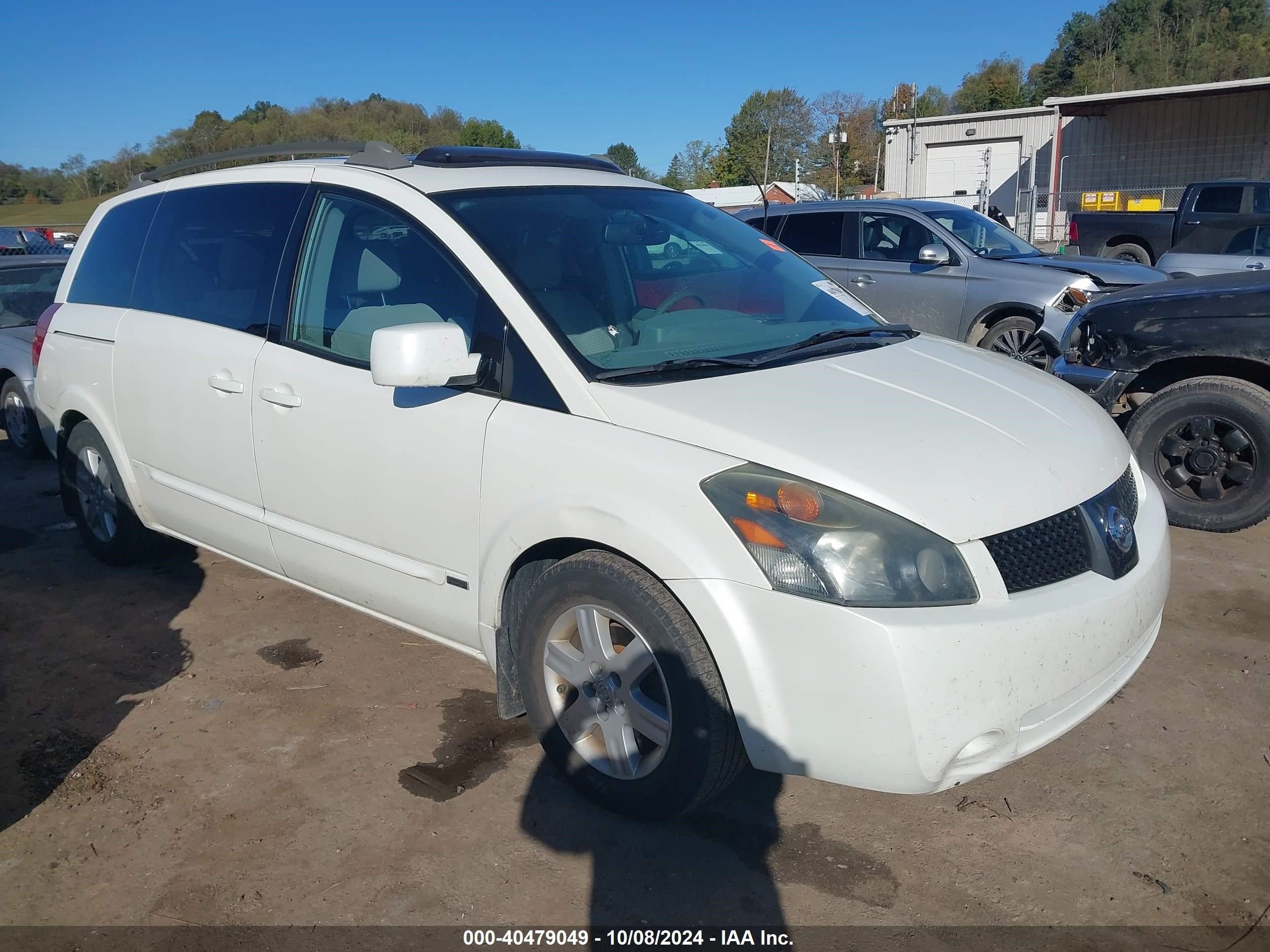 Precio e Historial 2006 Nissan Quest Sl V-6 Dohc, Vvt