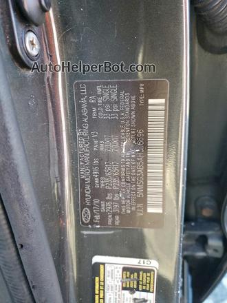 2010 Hyundai Santa Fe Gls Charcoal vin: 5NMSG3AB5AH368696