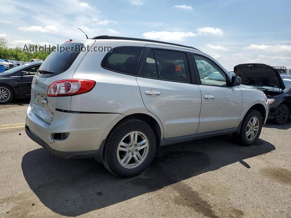 2010 Hyundai Santa Fe Gls Silver vin: 5NMSG3AB6AH355004