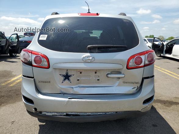 2010 Hyundai Santa Fe Gls Silver vin: 5NMSG3AB6AH355004