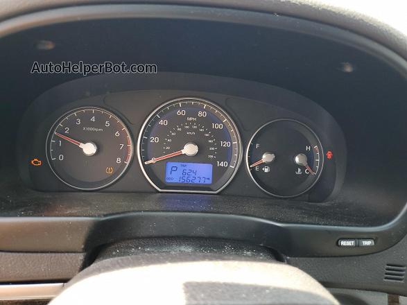 2010 Hyundai Santa Fe Gls Silver vin: 5NMSG3AB6AH355004