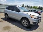 2010 Hyundai Santa Fe Gls Silver vin: 5NMSG3AB6AH355004