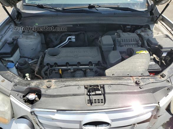 2010 Hyundai Santa Fe Gls Silver vin: 5NMSG3AB6AH355004