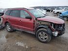 2010 Hyundai Santa Fe Gls Red vin: 5NMSG3ABXAH361677
