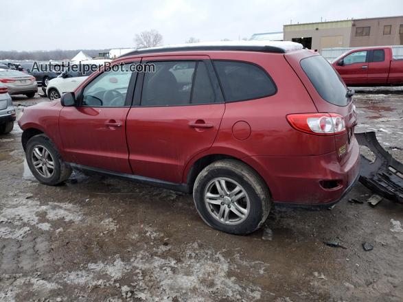 2010 Hyundai Santa Fe Gls Red vin: 5NMSG3ABXAH361677