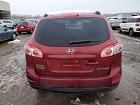 2010 Hyundai Santa Fe Gls Red vin: 5NMSG3ABXAH361677