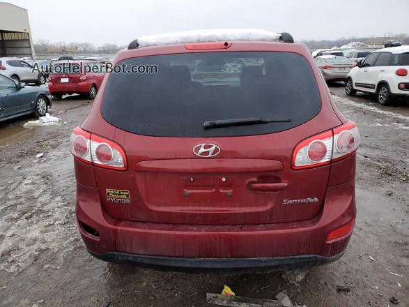 2010 Hyundai Santa Fe Gls Red vin: 5NMSG3ABXAH361677