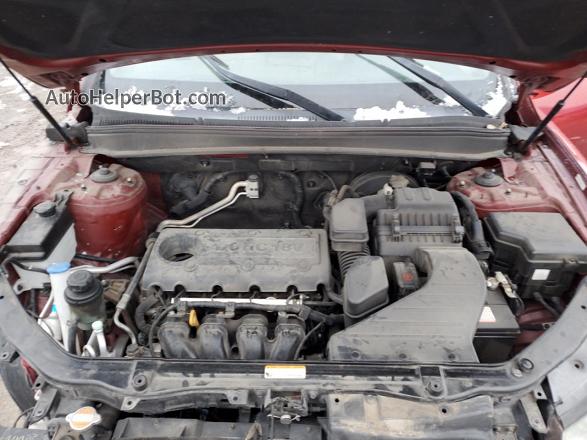 2010 Hyundai Santa Fe Gls Red vin: 5NMSG3ABXAH361677