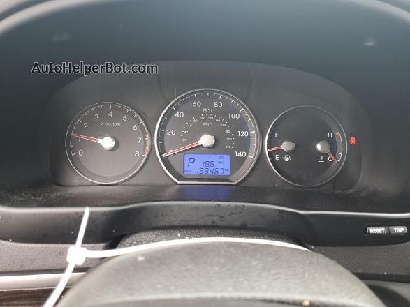 2010 Hyundai Santa Fe Se Black vin: 5NMSH4AG6AH371136