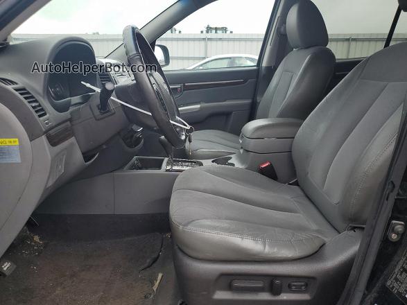 2010 Hyundai Santa Fe Se Black vin: 5NMSH4AG6AH371136