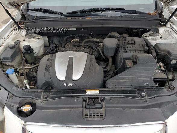 2010 Hyundai Santa Fe Limited Белый vin: 5NMSK4AG4AH359603