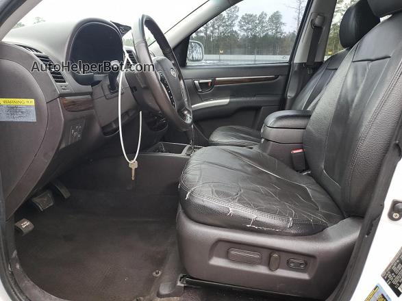 2010 Hyundai Santa Fe Limited Белый vin: 5NMSK4AG4AH359603
