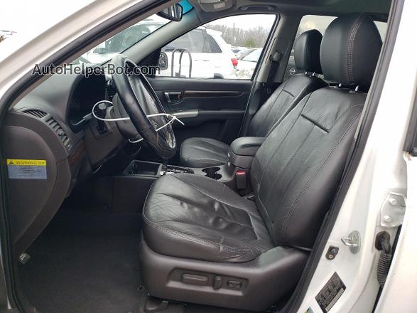 2010 Hyundai Santa Fe Limited White vin: 5NMSK4AG6AH383451