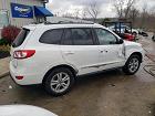 2010 Hyundai Santa Fe Limited White vin: 5NMSK4AG6AH383451