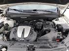 2010 Hyundai Santa Fe Limited White vin: 5NMSK4AG6AH383451