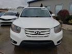 2010 Hyundai Santa Fe Limited White vin: 5NMSK4AG6AH383451