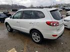 2010 Hyundai Santa Fe Limited White vin: 5NMSK4AG6AH383451