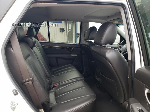 2010 Hyundai Santa Fe Limited White vin: 5NMSK4AG6AH383451