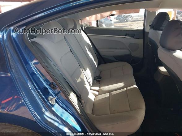 2018 Hyundai Elantra Se Blue vin: 5NPD74LF0JH332075
