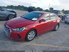 2018 Hyundai Elantra Se Red vin: 5NPD74LF0JH341620