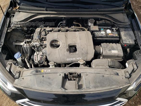 2018 Hyundai Elantra Se Black vin: 5NPD74LF7JH317802