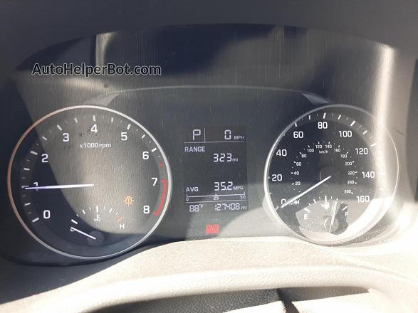2018 Hyundai Elantra Se Red vin: 5NPD74LF9JH352289
