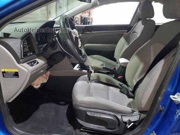 2018 Hyundai Elantra Sel Blue vin: 5NPD84LF0JH394461