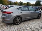 2018 Hyundai Elantra Sel Gray vin: 5NPD84LF1JH247159